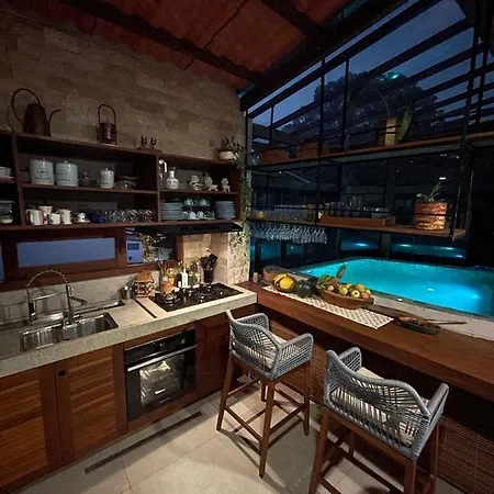 Cobertura Duplex Com Piscina E Suites Barao Vermelho Morro de Sao Paulo Exterior photo